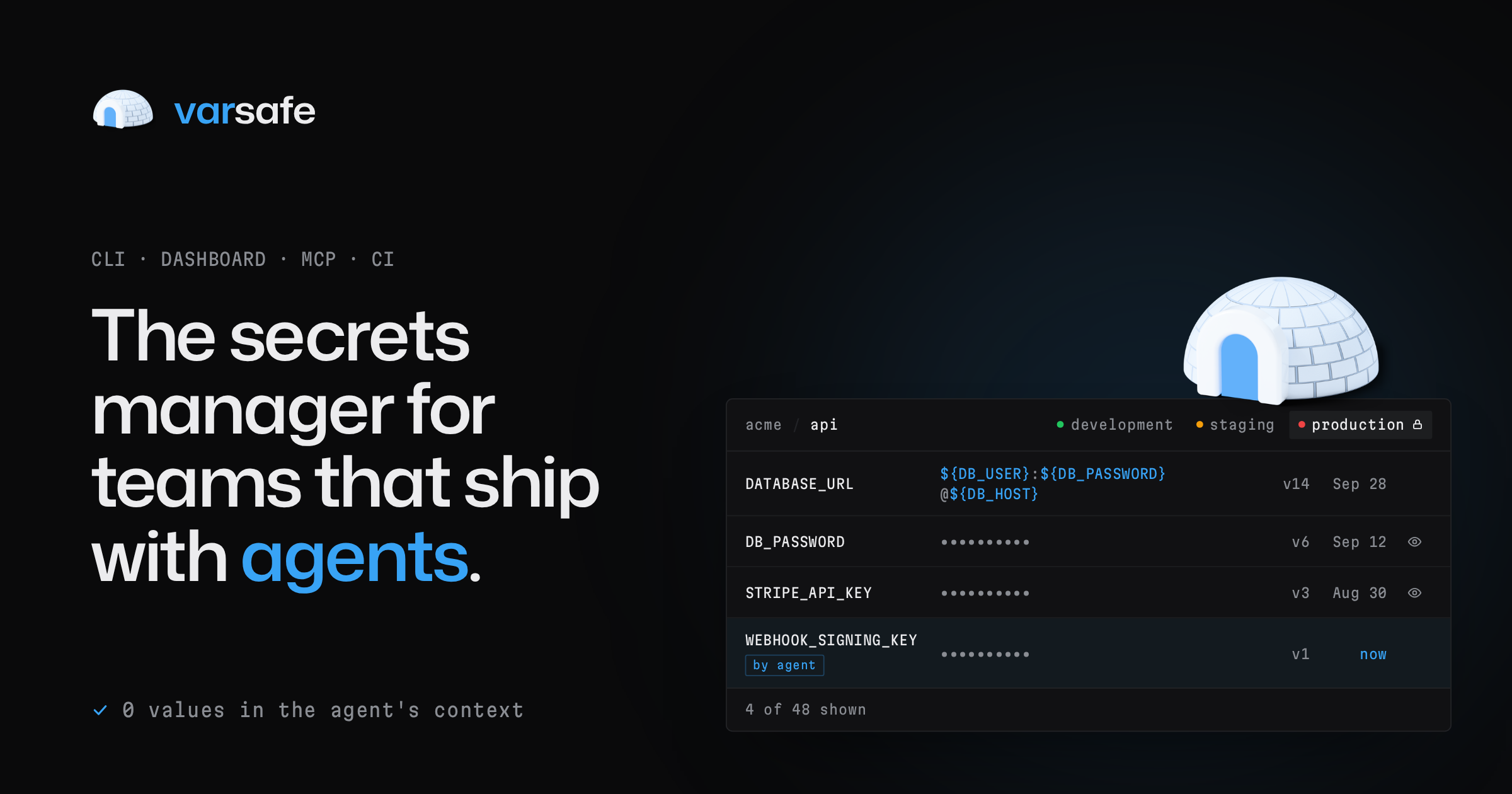 varsafe - Secure Secrets Management for Development Teams